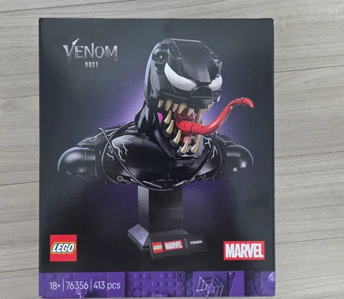 LEGO 76356 Marvel Venom Bust Collectible Building Set Display Brand new, unopene
