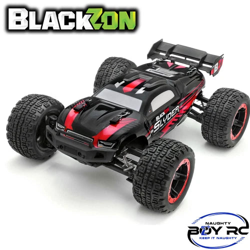 Blackzon Slyder ST 1/16 4WD Electric Stadium Truck RTR Brushed Red RC Car