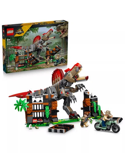 LEGO Jurassic World Spinosaurus Dinosaur Escape 77982, 820 Pieces - Free Shippin