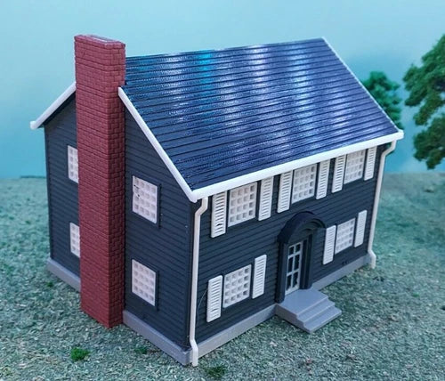 S Scale (1:64) Model Building "The Newcastle" – 3D Printed Railroad Building Kit