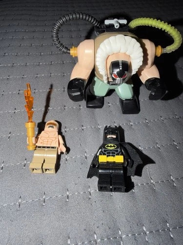 MEOW Batman Movie Bane Toxic Truck Attack 70914 Incomplete Rare