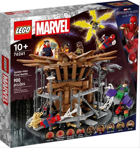 LEGO 76261 MARVEL Spider-Man Final Battle MCU Sealed Exclusive Figures 900 Piece