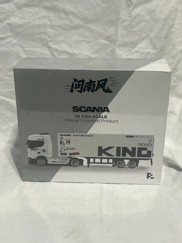 1/64 Licensed Scania 730S RC Drift Container Truck LED Proportional Control