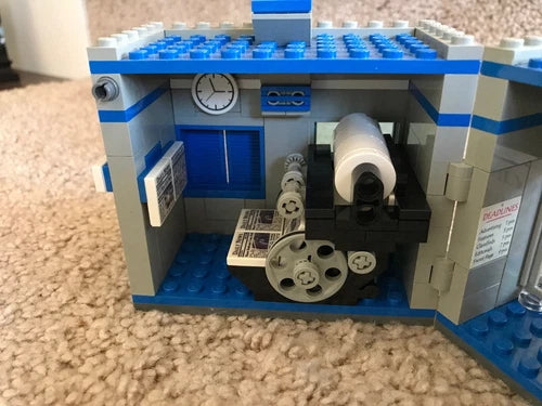 Lego City Custom Design Local News Very Detailed