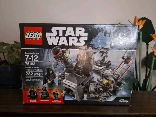 MEOW Star Wars Darth Vader Transformation (75183) Sealed Bags - Opened Box