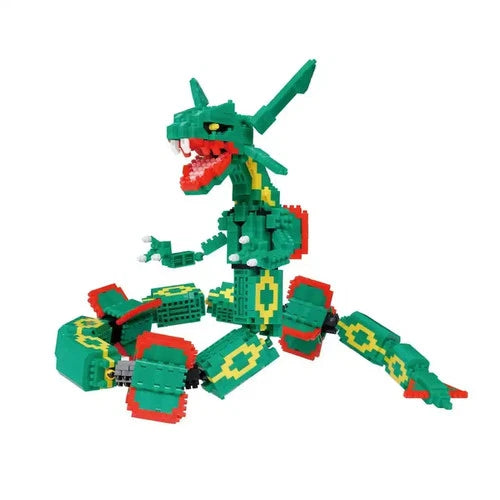 Nanoblock: Pokémon: Rayquaza Extreme Deluxe - Building Blocks Set Toy Kids New!