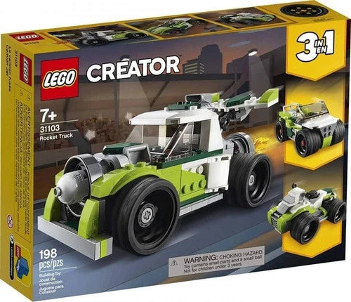 31103 ROCKET TRUCK MEOW creator 3 in 1 MEOWs set ATV car NEW
