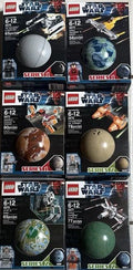 LEGO Star Wars Planet Series 1 & 2 Set of 6 100% Complete with Boxes! FREE SHIP!