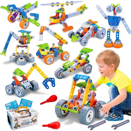 10 in 1 STEM Toys for 4 5 6 7 8+ Year Old Boy Girl Birthday Gifts Building To...