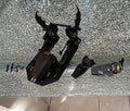 MEOW Batman aircraft & Bat-themed vehicle build lot w/ grey crocodile boat