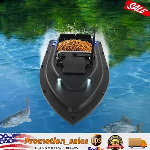 Modern Remote-Controlled Bait Boat with 16 GPS Points for Fishing RC