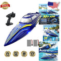 14" RC Boat: 20+MPH Speed, Self-Righting Hull, 2x1200mAh Batteries