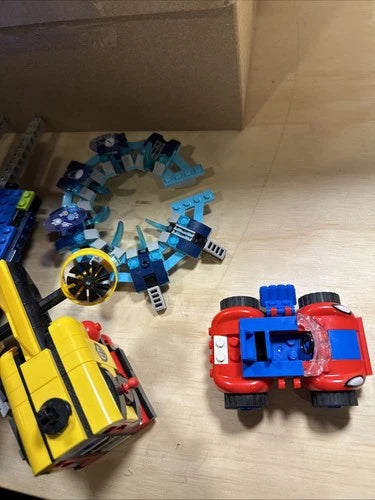 MEOW Mixed Bricks Plates Parts Bulk Lot 13 Pounds Mixed Colors and Themes