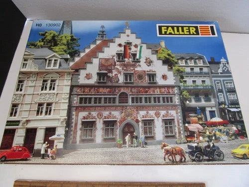 Faller 130902 HO 1/87 Scale Lindau Town Hall Model Building Kit For Train Layout