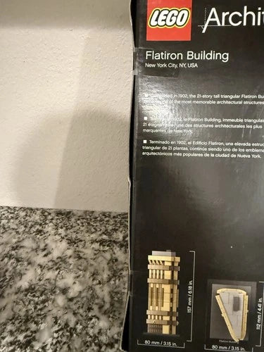 LEGO Architecture 21023 SEALED Flatiron Building Set Sealed Box New Rare