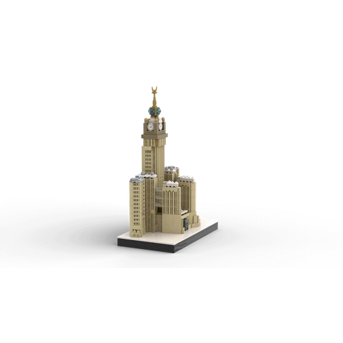 Custom MOC-177867 Mecca Royal Clock Tower Building Blocks Set 1738PCS Toys Gift