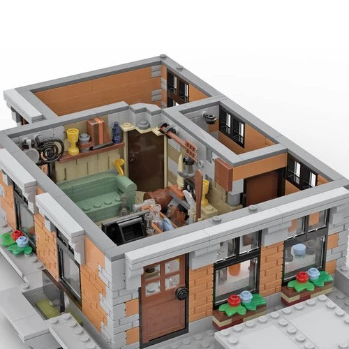 MOC-84752 Penthouse Apartment Model 818 Parts Building Blocks Toys Set Gift