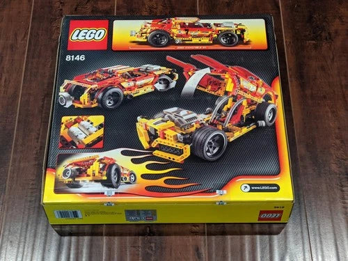 NIB LEGO #8146 race car - retired - brand new - sealed