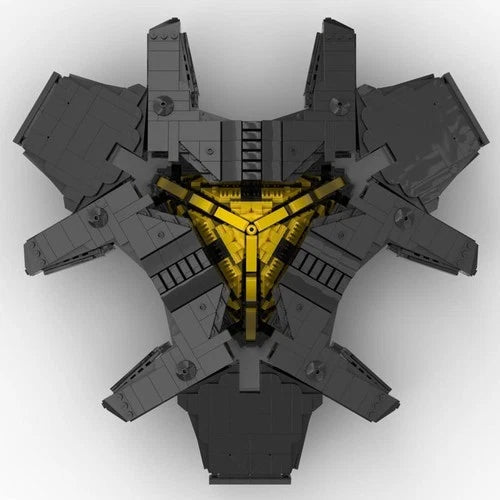 Modubrix MOC-128542 Spaceship Sci-fi Battleship from Film 1924 Pieces