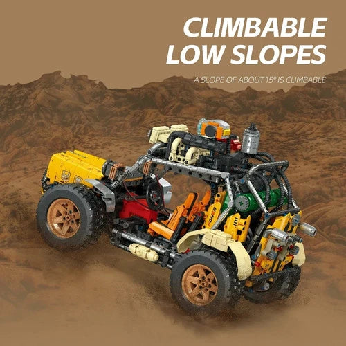 MOC Wastle Land Explorer-02 Climbing Racing 1817pcs Building Blocks toy gift
