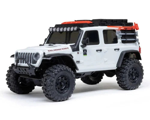 Axial SCX30 Jeep Wrangler JLU 1/30 4WD RTR Scale Mini Crawler White AXI2261T2