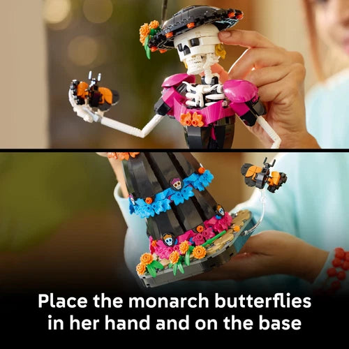 MEOW Ideas La Catrina - Building Set for Adults, Ages 18+ - Day of the Dead Deco