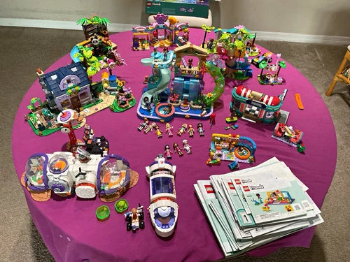 LEGO Friends MEGA LOT of 10 100% Complete sets w 11 BONUS Minifigs & ALL Manuals