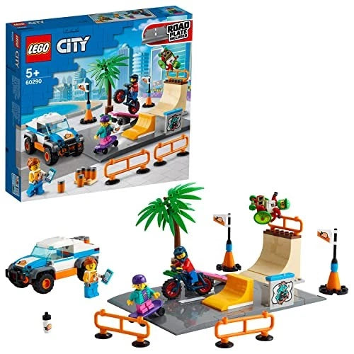 LEGO City Skate Park with Road Plate 60290 NEW