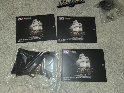 Wise Block Assassin's Creed Black Flag Jackdaw Epic Warship Editon Building Set