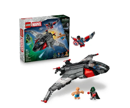 LEGO Marvel Avengers Doomsday Quinjet Building Toy Set 76347 Super Hero Gift