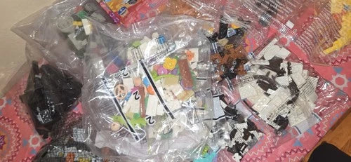 LEGO Bulk Lot 10+ LBS Pokémon One Piece Partial Mega sets parts W/ Minifigures