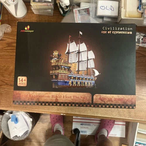 JMBricklayer Civilization Building Brick Set Age of Exploration Open Not Built
