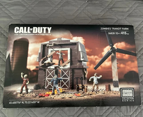 Mega Bloks Call of Duty: Zombies Tranzit Farm – Brand New, Factory Sealed