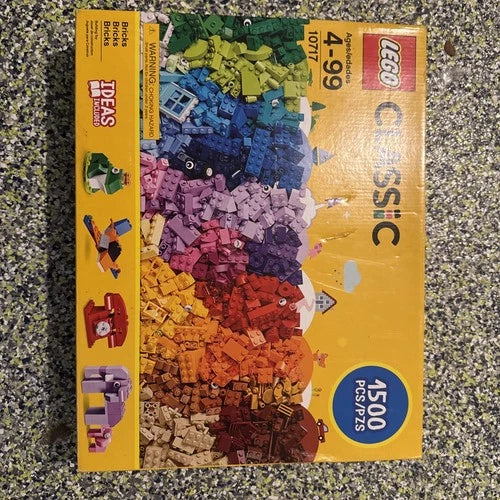 LEGO Classic Bricks Bricks Bricks 10717 Set 1500 pcs Ages 4-99