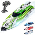 RC Boat TX126-12 Inch Remote Control Boat for Lakes and Pools \| 25 KPH Green