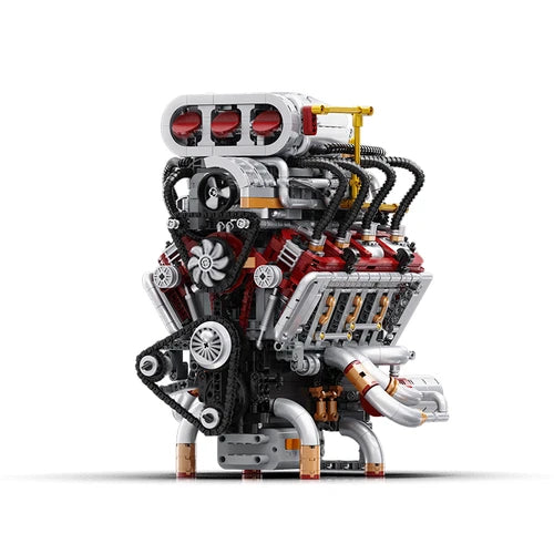 Dodge Charger R/T V8 Roots Supercharger Engine Motor That Run Building Kits STEM