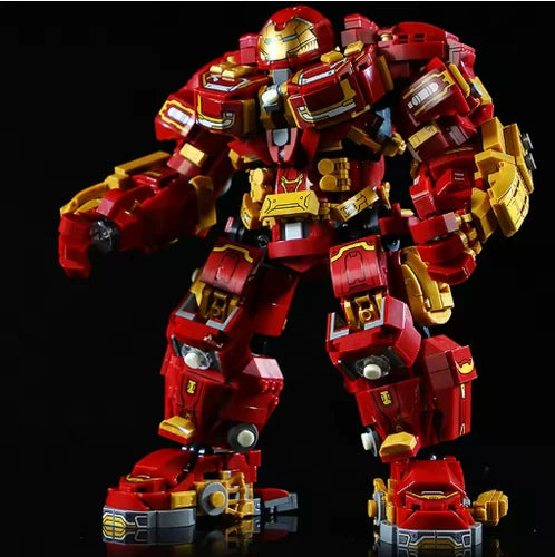 2000+PCS Iron Man MOC Building Blocks Marvel Superhero Toy Set!