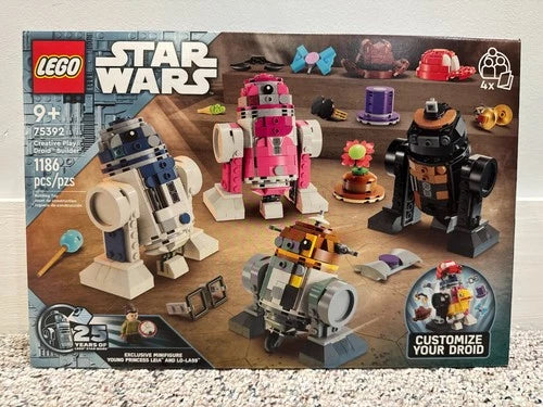 LEGO 75392 Star Wars Creative Play Droid Builder NEW SEALED RETIRED with Leia