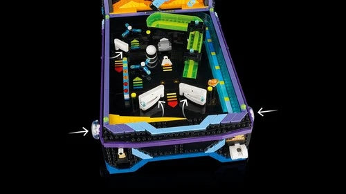 GENERIC Arcade Pinball Machine 11374 Set 2284 pcs No Box