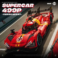 MOC 1:8 Technic Hypercar Racing Car 499P Building Blocks LMH Winner Le Mans Gift