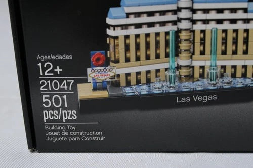 Lego Architecture: Las Vegas 21047 New Factory Sealed 501pcs *Retired*