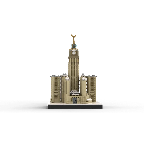 Custom MOC-177867 Mecca Royal Clock Tower Building Blocks Set 1738PCS Toys Gift
