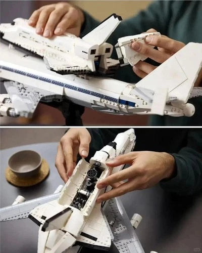 2417PCS Shuttle Transport Aircraft Building Blocks Model Bricks
