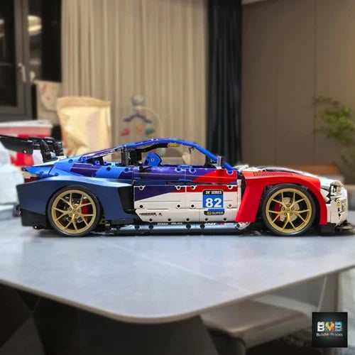 NEW CBOX BMW M4 1:8 Technic JD040 - 4556 Pieces - Building Blocks Set
