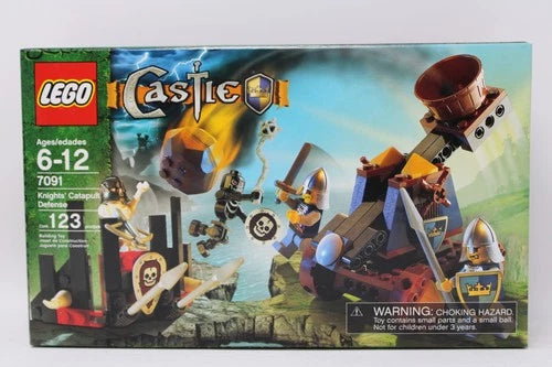 Lego Castle - 7091 - Castle Knights Catapult Defense - Factory Sealed EX Box
