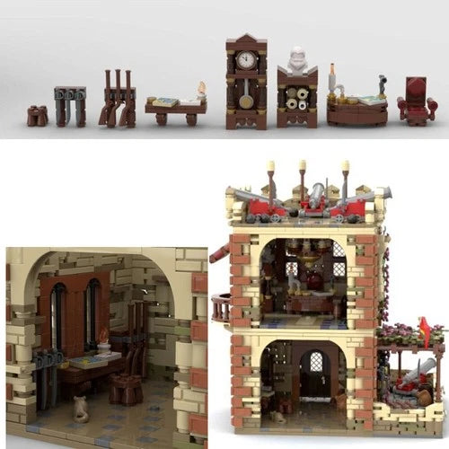 MOC-156582 Modular Building: Island Model for Pirates Theme Series 2704 Parts