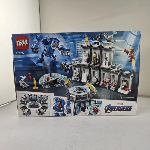 LEGO 76125 Marvel Avengers : Iron Man Hall of Armor Brand New Factory Sealed