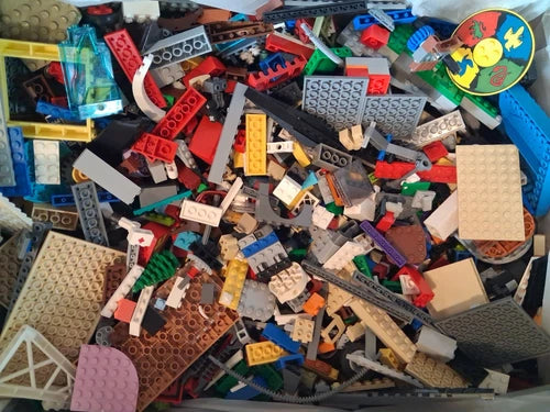 LEGO 20 lbs Pounds Random Bulk Lot Parts Pieces Building Plates Blocks Washed