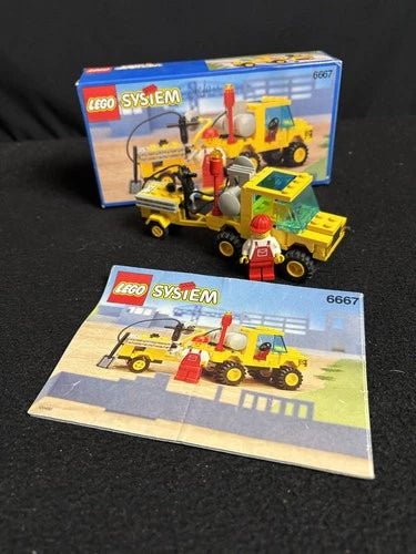 1993 LEGO 6667 Classic Town City Pothole Patcher