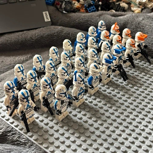 MEOW Star Wars 501st Clone Trooper Minifigure Lot